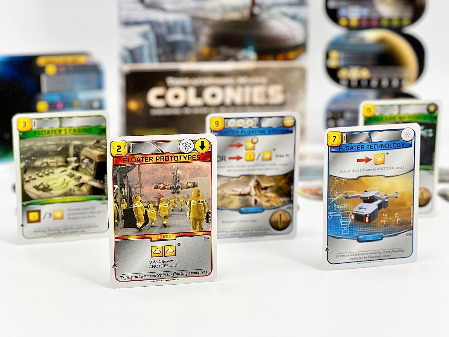 Terraforming Mars: The Colonies Board Game - Strategic Sci-Fi Expansion for 1-5 Players | Perfect for Game Nights & Family Gatherings