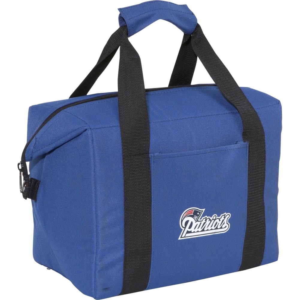NFL New England Patriots 12-Pack Insulated Soft Cooler Bag for Tailgating, Picnics & Beach Outings