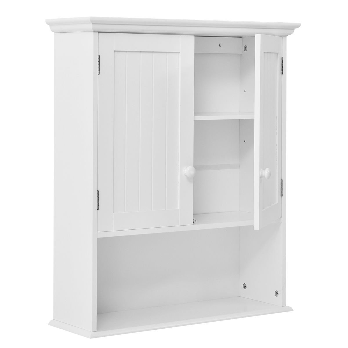 Wall Mounted Bathroom Medicine Cabinet - Durable & Stylish Storage for Bathroom, Kitchen, and Vanity Organization