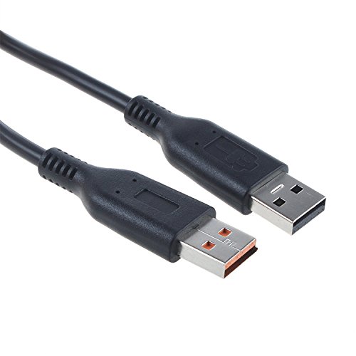 ABLEGRID 1.8M (6 Feet) USB Charger Power Cable for Lenovo Yoga 900/Yoga 700 11 14 Slim Travel ADL65WDB - Fast Charging Cord for Laptops, Perfect for Home, Office & Travel Use