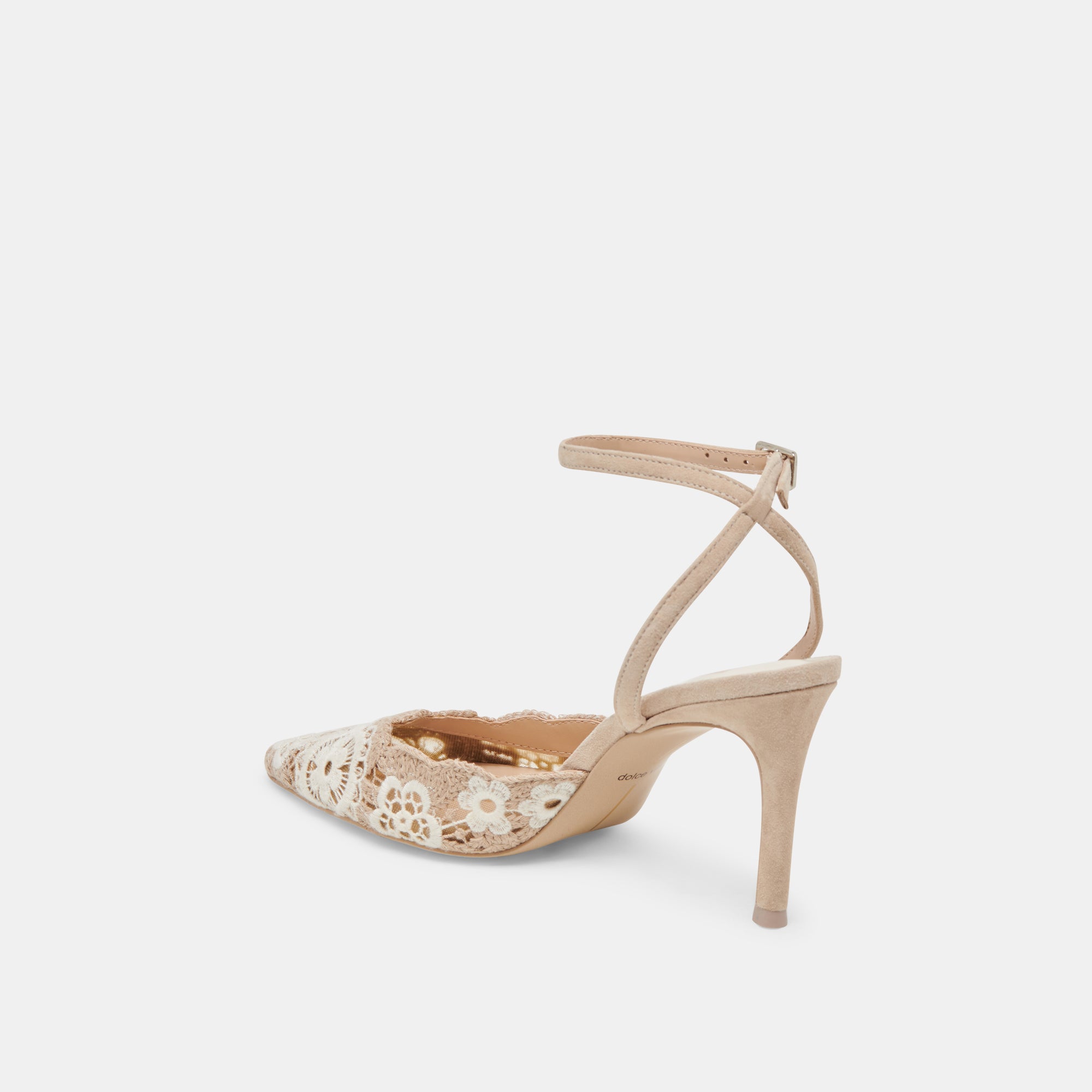 Kenedy Women's Taupe Multi-Color Crochet Heels - Comfortable Stylish Sandals for Summer, Beach, and Casual Outings