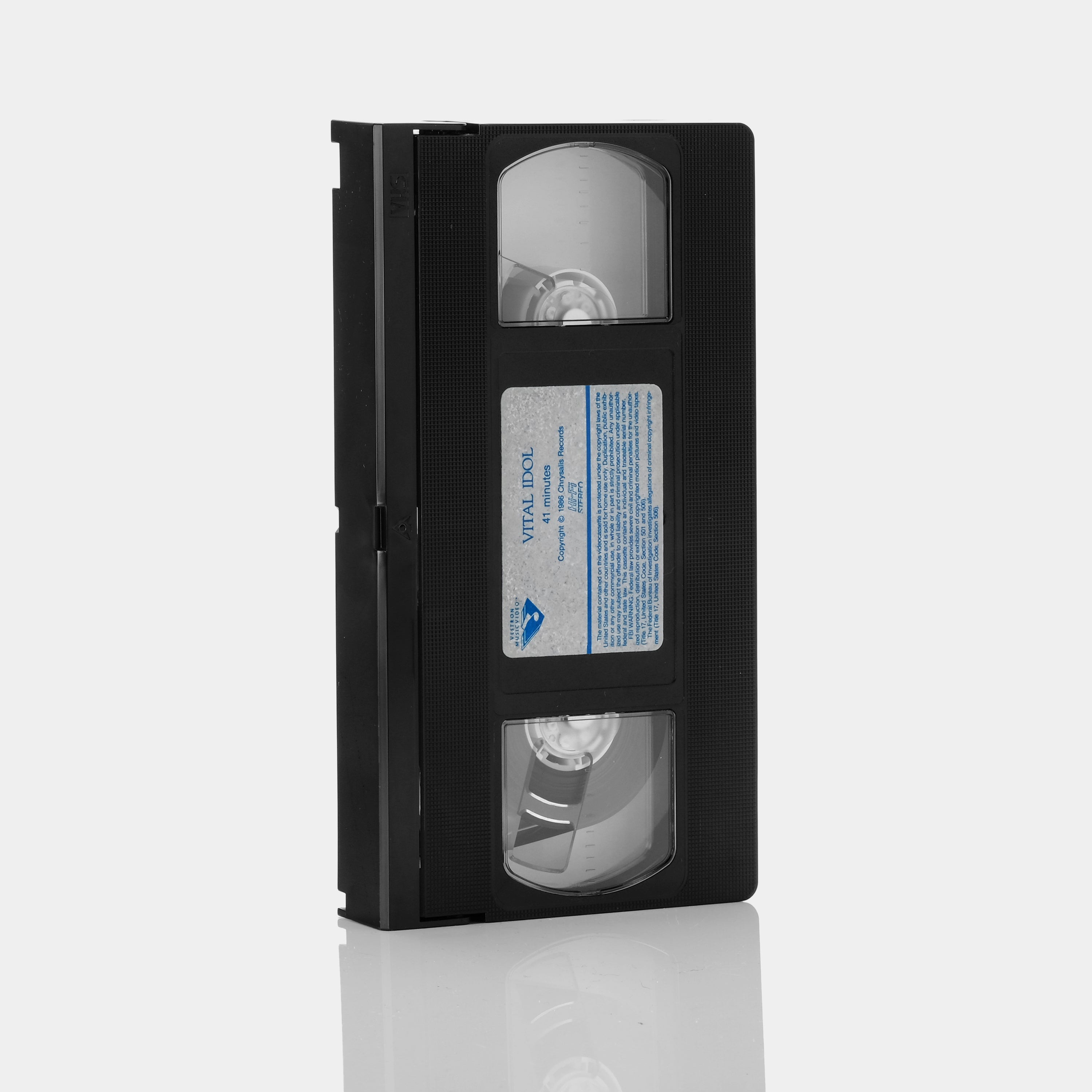 Billy Idol: More Vital Idol - Classic 80s Rock VHS Tape - Perfect for Collectors & Retro Music Lovers - Great for Home Entertainment & Nostalgic Gift Giving
