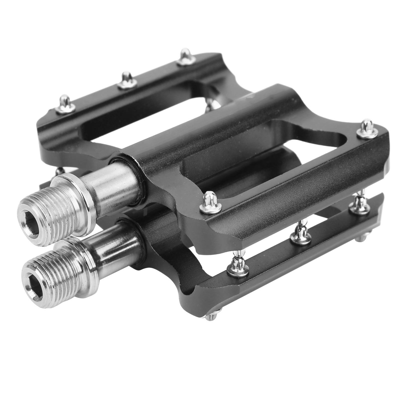 Keenso Bike Pedals - Ultralight Aluminum Alloy Road Bike Pedals with Non-Slip Surface for Enhanced Cycling Performance | Perfect for Commuting, Mountain Biking & Urban Riding