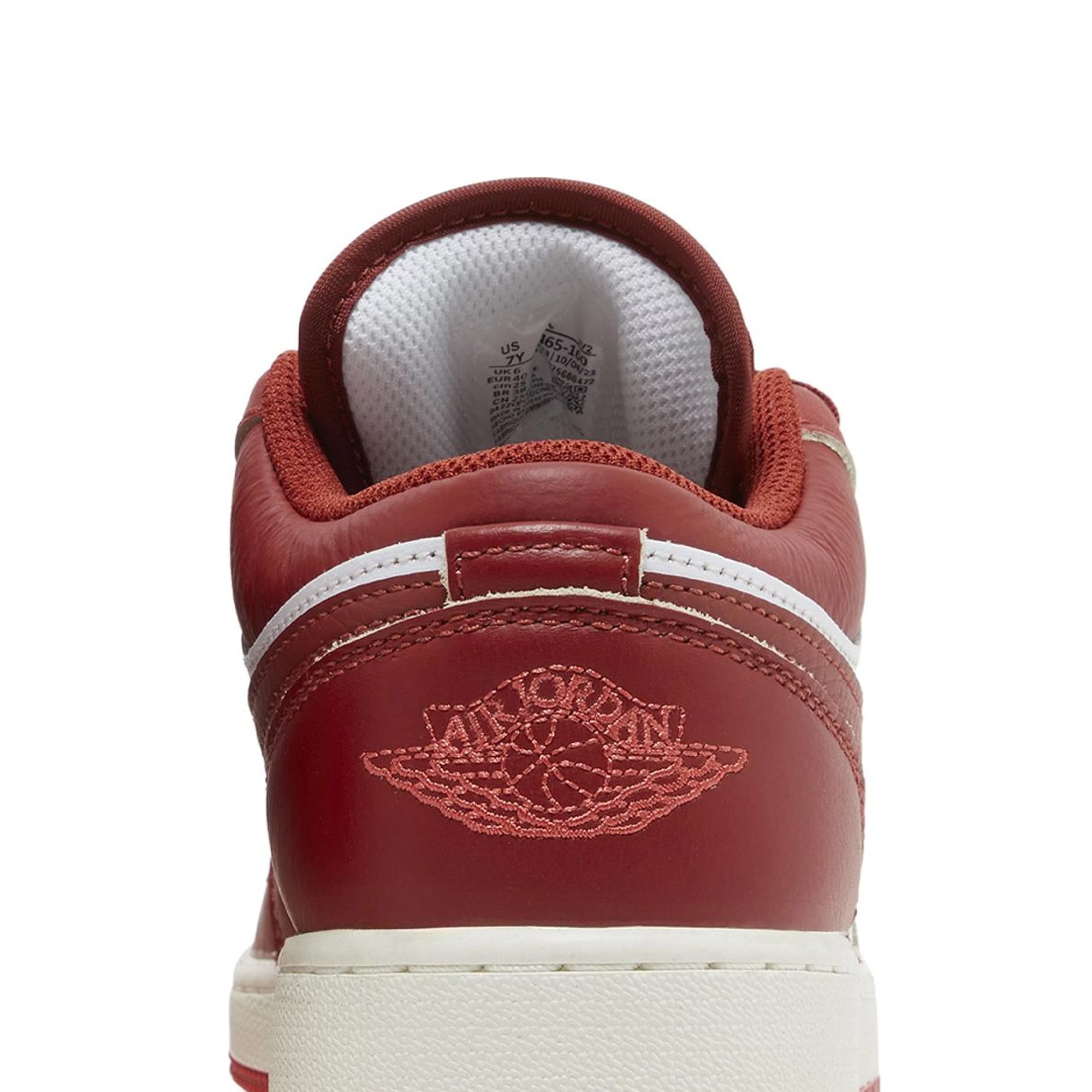 Air Jordan 1 Low SE 'Dune Red' GS Sneakers for Girls (2024) - Comfortable Basketball Shoes for School, Sports & Casual Wear