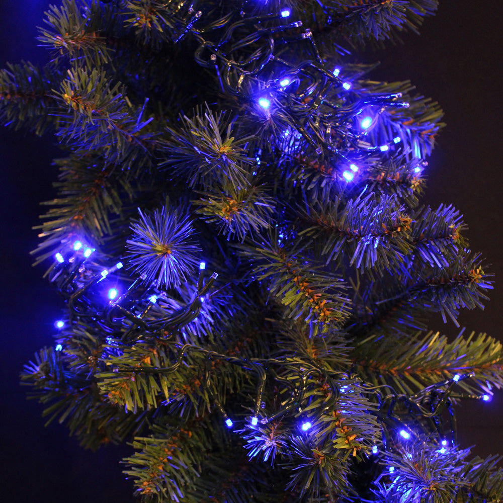 768 LED Twinkling Cluster Rice Christmas Lights on a Reel - Warm White Fairy String Lights for Indoor/Outdoor Holiday Decorations, Christmas Tree, Wedding, Party & Garden Lighting
