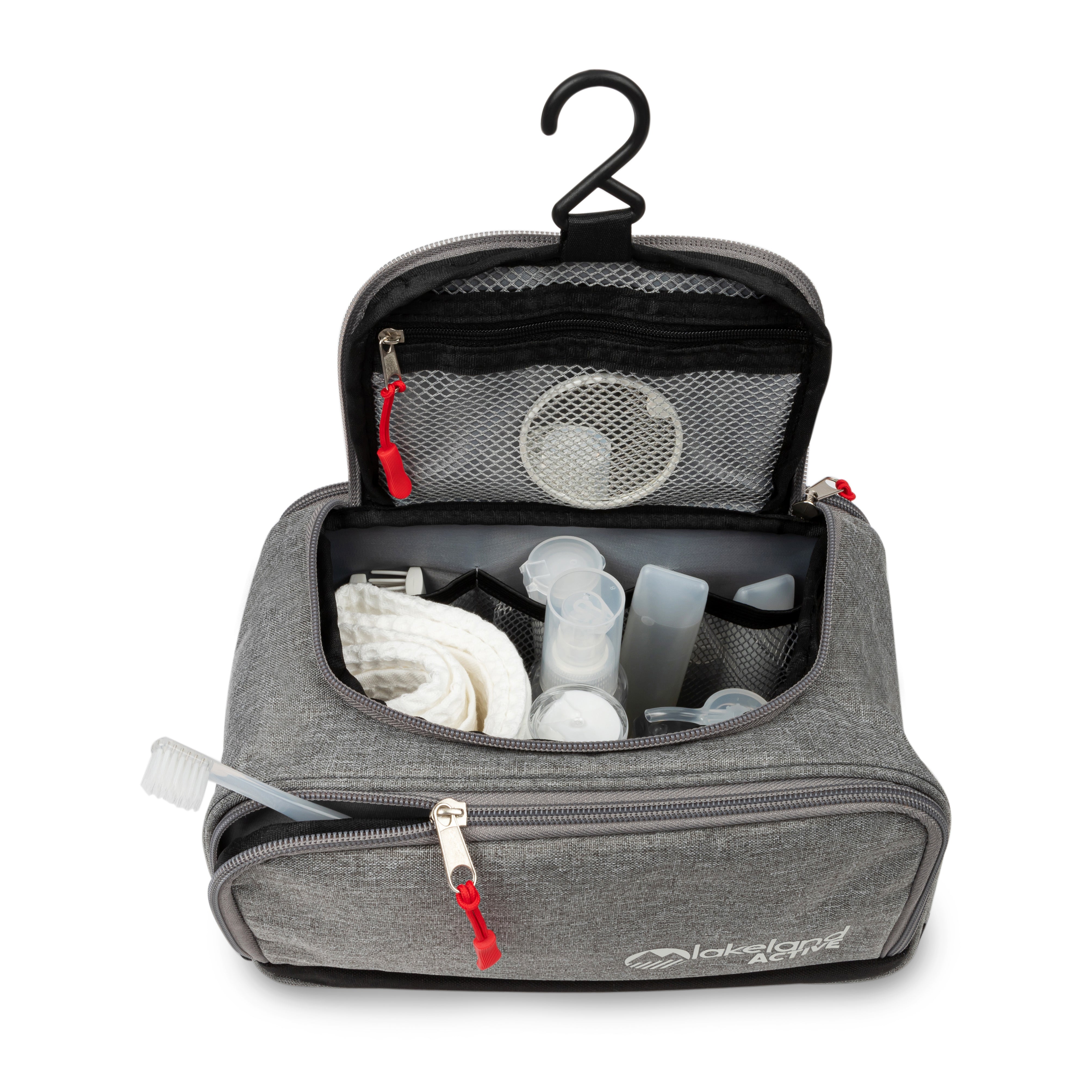 Premium Hanging Travel Toiletry Bag for Men & Women - Waterproof Cosmetic Organizer with Multiple Pockets - Perfect for Camping, Gym, Business Trips & Vacation