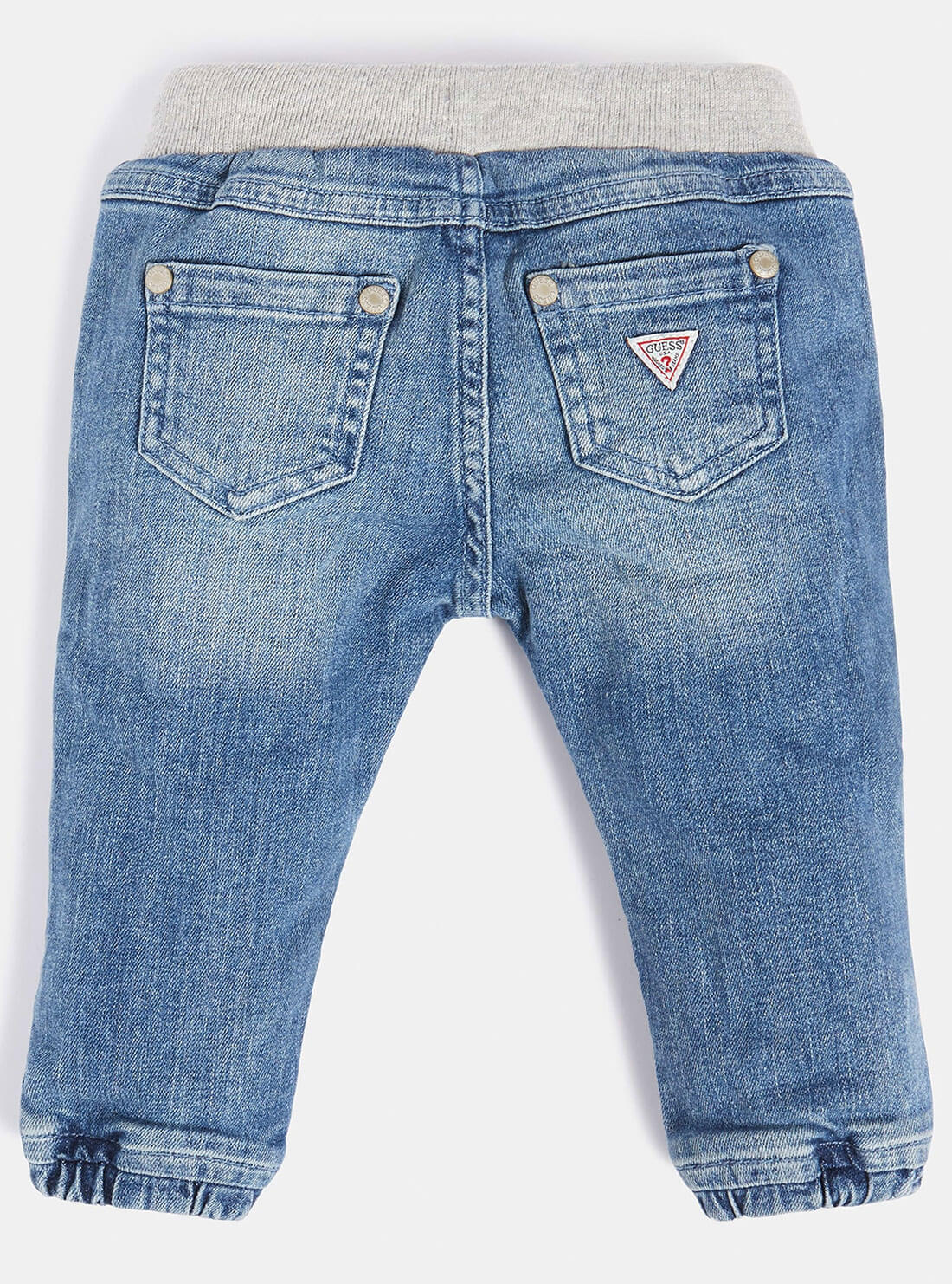 Light Blue Wash Denim Pants for Women - Stretch Comfort Fit High Waisted Skinny Jeans (Size 3-24 Months) - Perfect for Casual Outfits, Date Nights & Everyday Wear