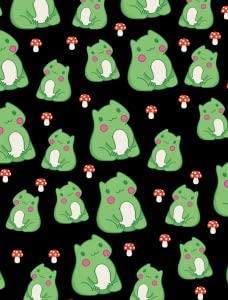 Frog and Mushroom-2
