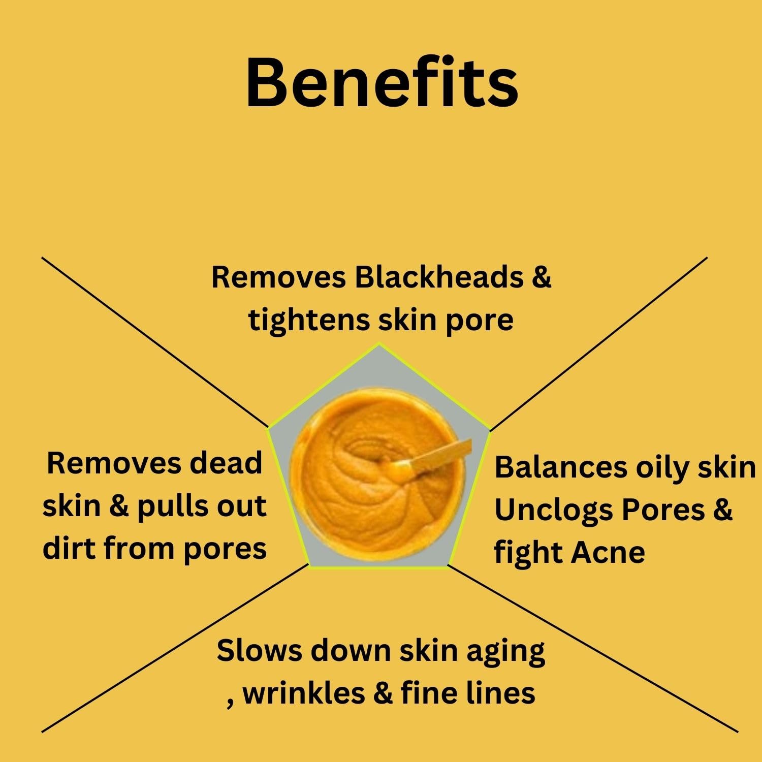 Pure & Natural Multani Mitti (Fuller's Earth) Powder for Face Pack - 100g x 3 (300g Total) | Deep Cleansing, Oil Control & Glowing Skin | DIY Facial Mask & Beauty Treatments