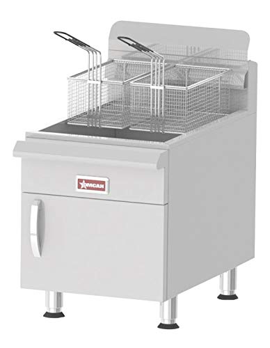 43089 Propane Countertop Gas Fryer with Thermostat - Perfect for Home Kitchen