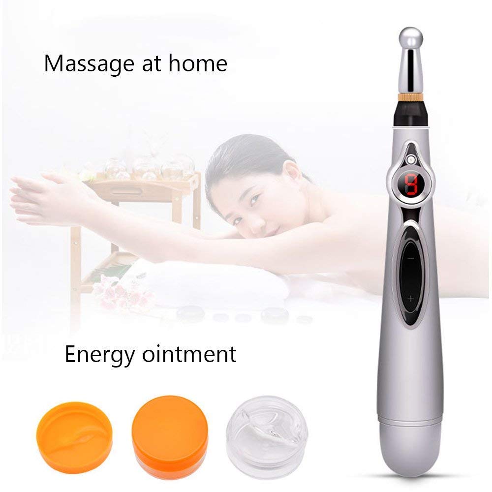 Electronic Acupuncture Pen for Pain Relief - Portable Muscle Stimulator for Back, Neck & Joint Pain - Perfect for Home & Travel Use