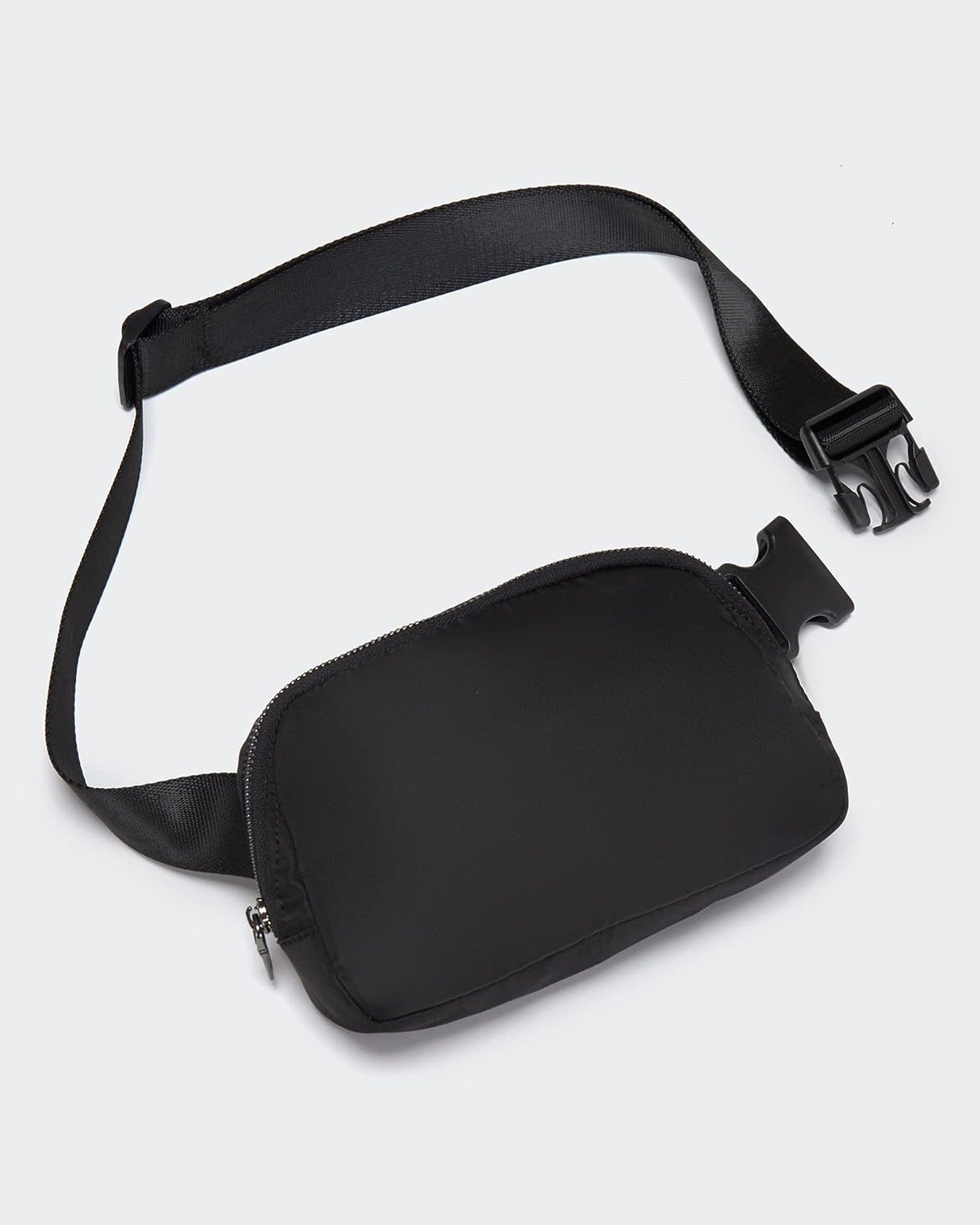 Compact 1L Crossbody Belt Bag for Women & Men - Lightweight Waist Pack for Travel, Running, Hiking & Everyday Use