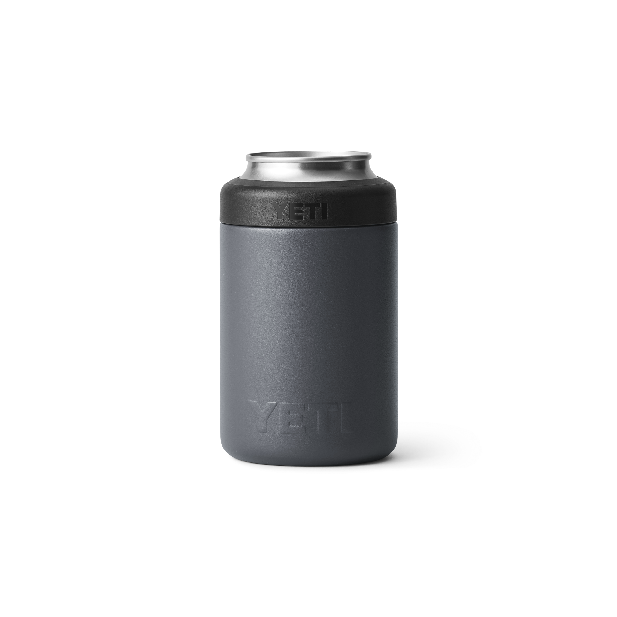 Rambler Colster 2.0 - 12 oz Insulated Can Cooler for Beer & Soda - Charcoal Black - Keep Drinks Cold for Hours - Perfect for Camping, BBQs & Outdoor Adventures
