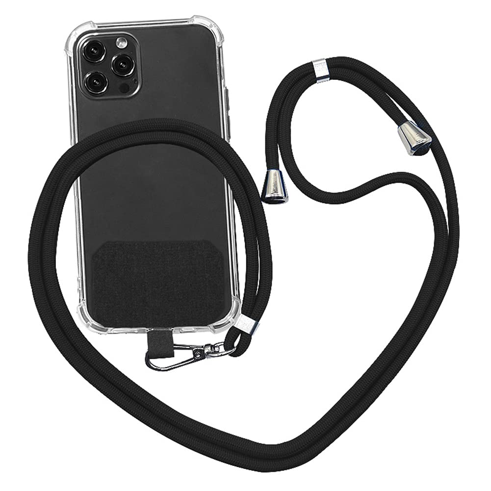 Universal Adjustable Phone Lanyard with Detachable Neck Strap - Secure Phone Tether for Hands-Free Use - Perfect for Work, Travel, Gym & Outdoor Activities