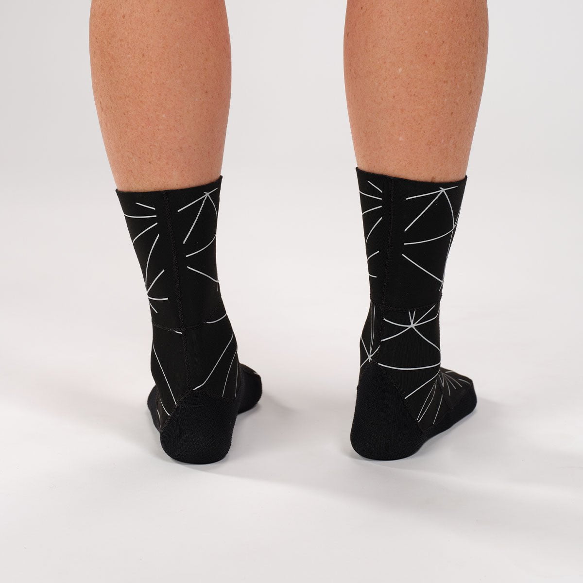 Unisex Thermal Neoprene Booties for Men & Women - Black - Perfect for Water Sports, Surfing, Diving & Cold Weather Protection