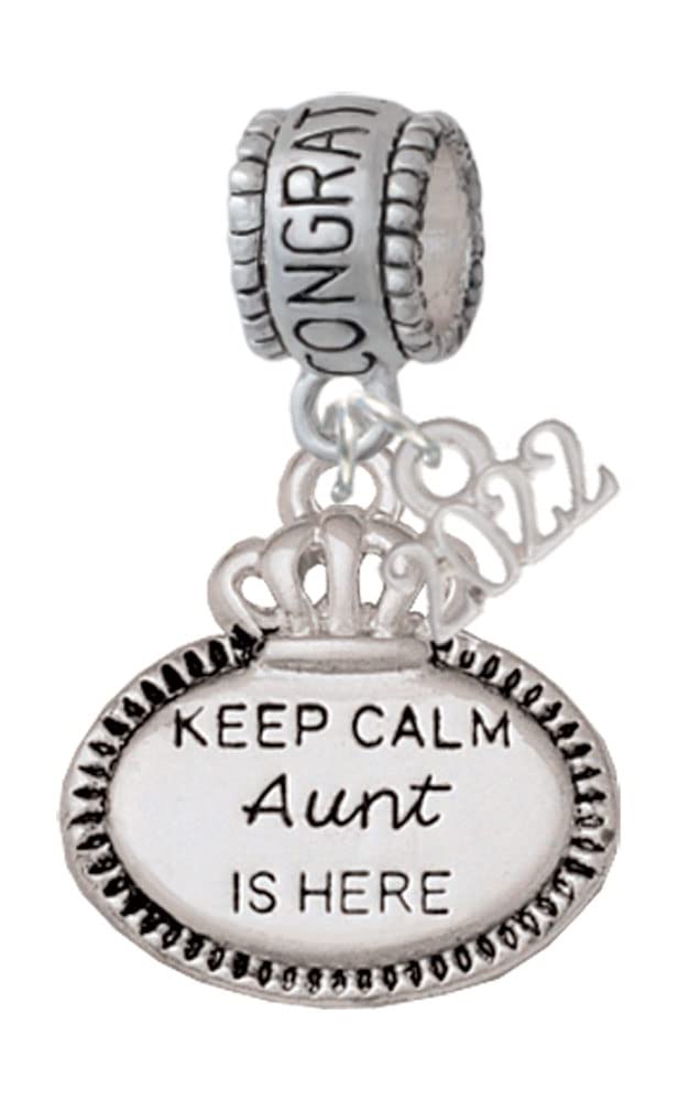 Keep Calm Family Charm Bead - Delight Jewelry for Gifts & Celebrations