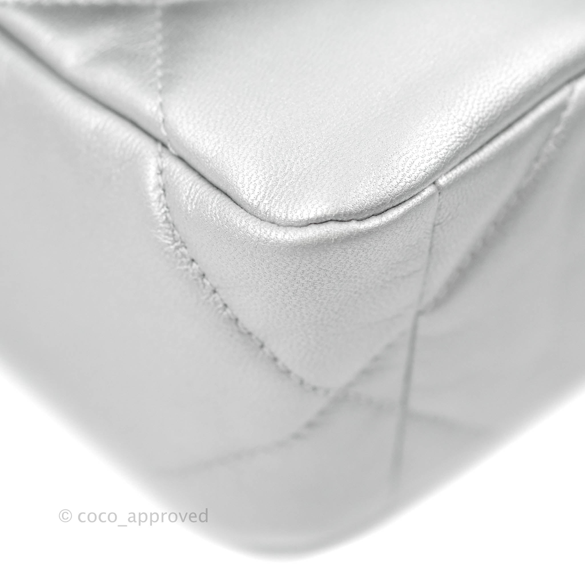 Chanel 19 Small Handbag in Silver with Mixed Hardware - Luxury Crossbody Bag for Women | Perfect for Evening Events, Date Nights & Special Occasions