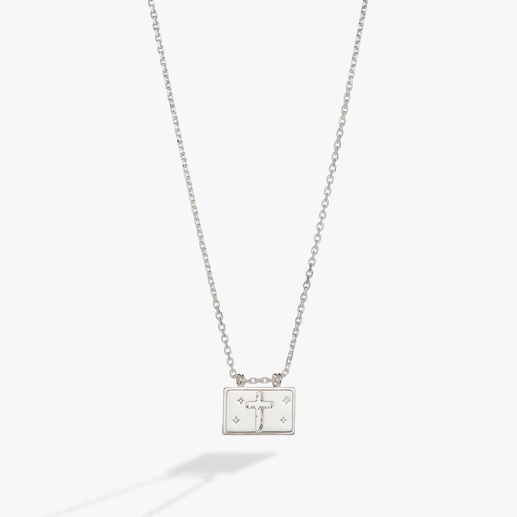 Hidden Message Cross Affirmation Necklace - Inspirational Jewelry for Women, Christian Gifts, Personalized Faith Pendant - Perfect for Daily Wear, Church, Prayer & Special Occasions