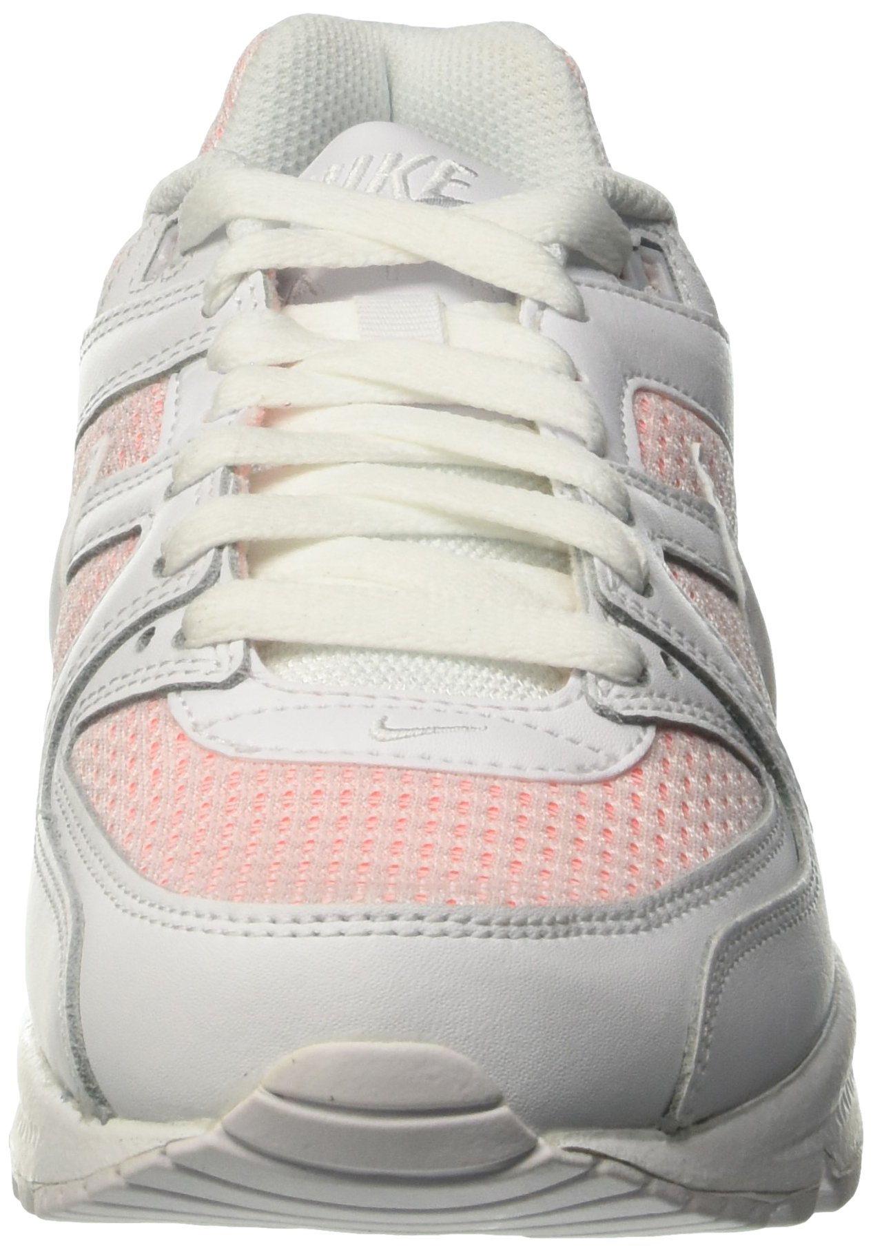 Nike Women's Air Max Command Running Shoes - White/White/Bright Mango - Size 38.5 EU - Lightweight Comfort for Jogging, Gym & Casual Wear