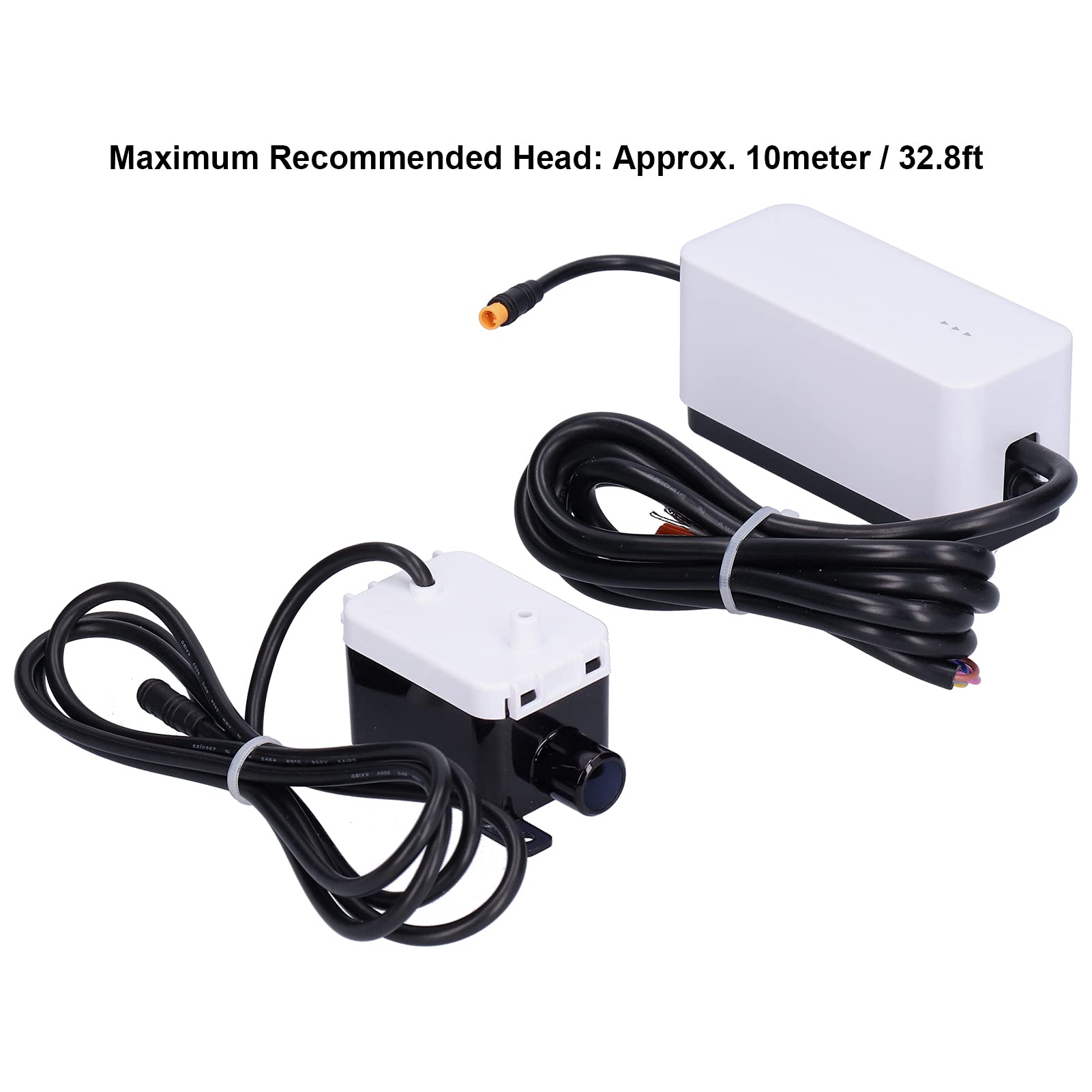 Mini Split Condensate Pump - Automatic Quiet AC Drain Removal for HVAC, Air Conditioner & Dehumidifier (110-240V) - Perfect for Basements, Attics & Small Spaces