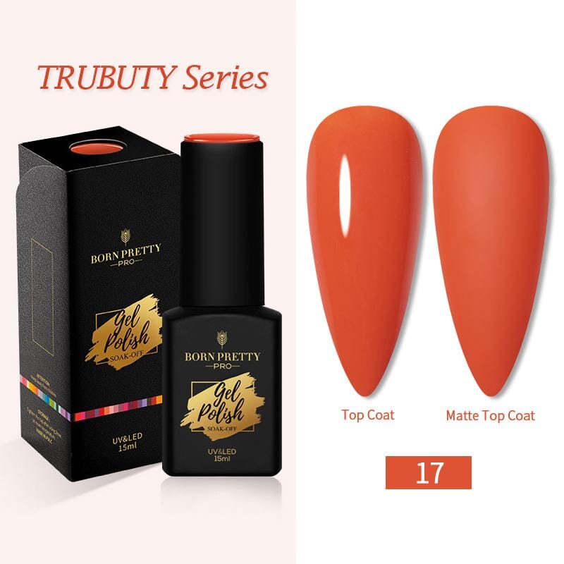Trubuty Series Gel Polish 15ml - Long Lasting Nail Polish Kit for Salon & Home Manicure - Perfect for Nail Art, DIY Nails, and Professional Use