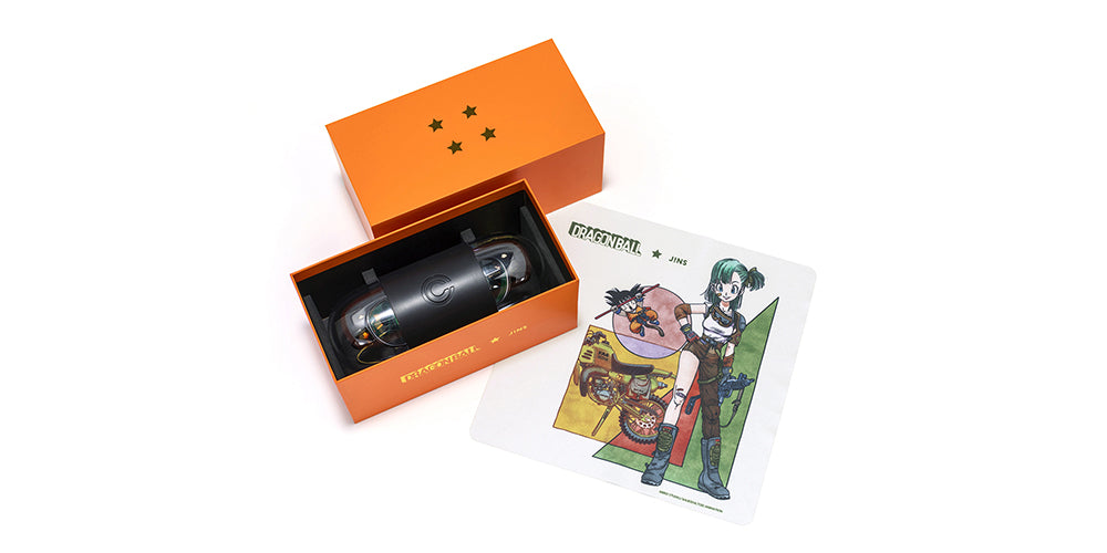 JINS x DRAGON BALL BULMA 102 Eyeglasses - Anime Inspired Frames for Dragon Ball Fans | Perfect for Cosplay, Collectors & Everyday Wear