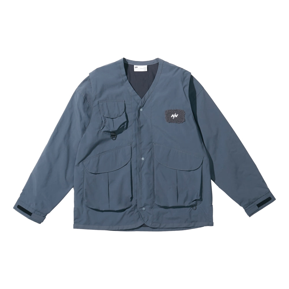 Nine Point Nine Cairn Utility Jacket Charcoal - Durable Outdoor Workwear for Hiking, Camping & Adventure