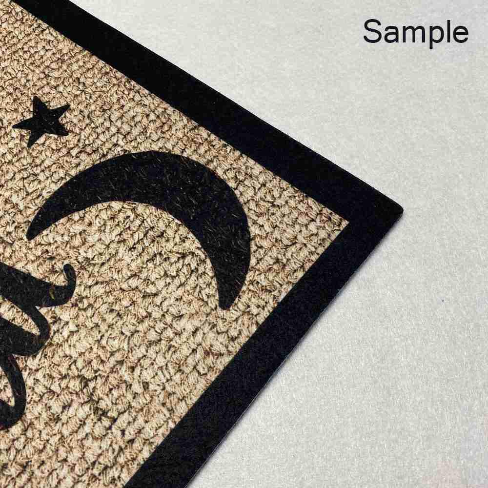 Custom Family Name Doormat - 'Home is Where We Park It' Personalized Welcome Mat - 23.6 x 15.7 Inch Outdoor/Indoor Door Mat for RV, Camper & Home Decor