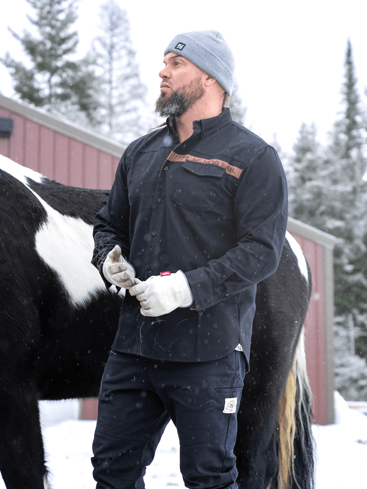 Men's Forever Flannel Shirt - Soft & Comfortable Black Plaid Shirt for Casual Wear & Outdoor Activities