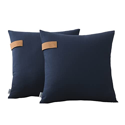 Navy/ Leather