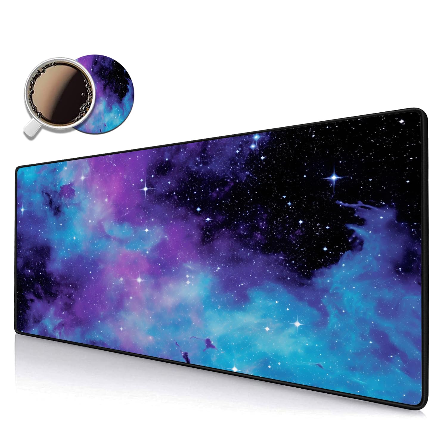 Premium XXL Gaming Mouse Pad with Coasters Set - 31.5