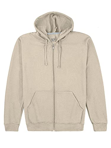 Khaki Heather Full Zip