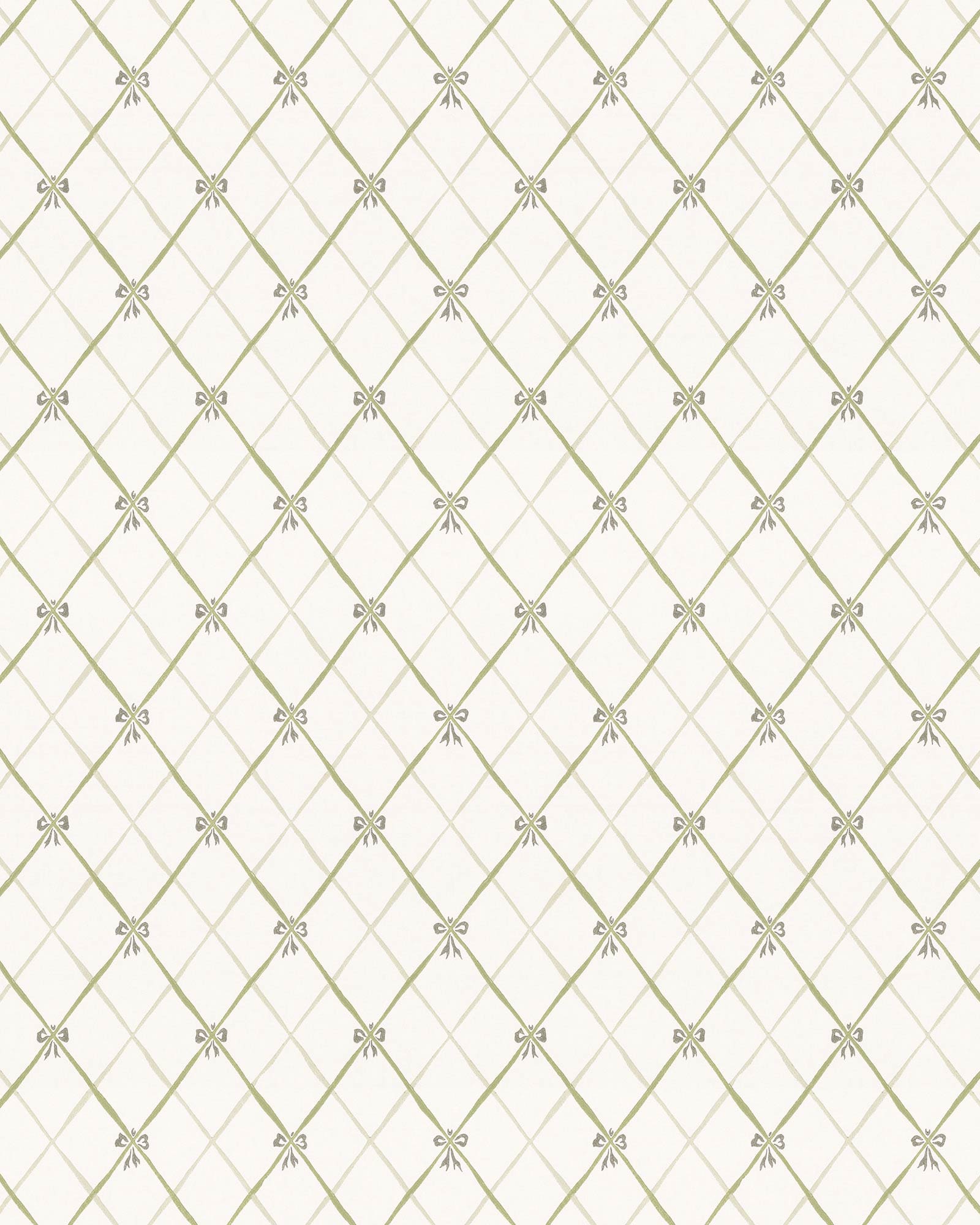 Lim & Handtryck Wallpaper - Edholma Farm White/Green - Perfect for Living Room, Bedroom & Home Decor