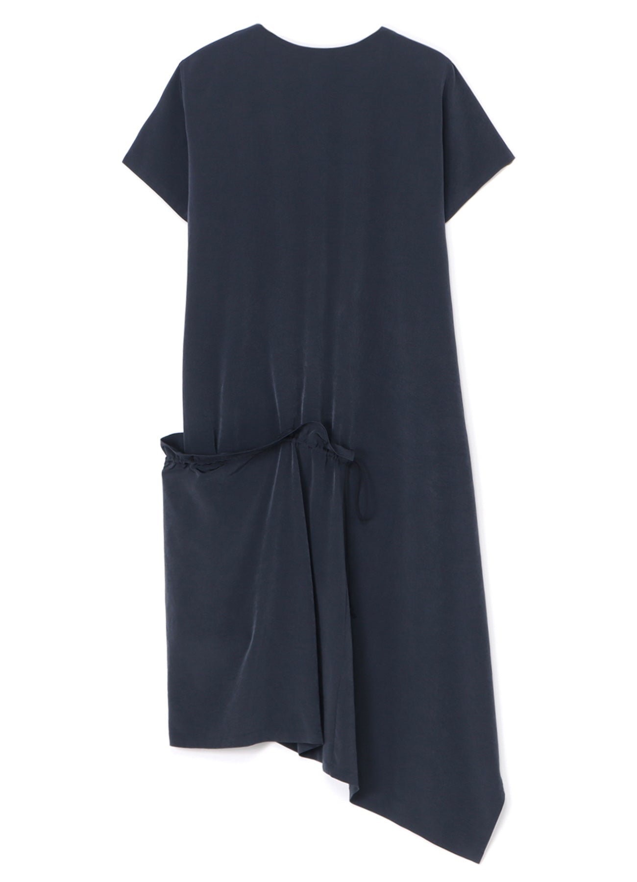Elegant Crepe de Chine Half Sleeve Draped Dress for Women - Perfect for Office Wear, Cocktail Parties & Special Occasions