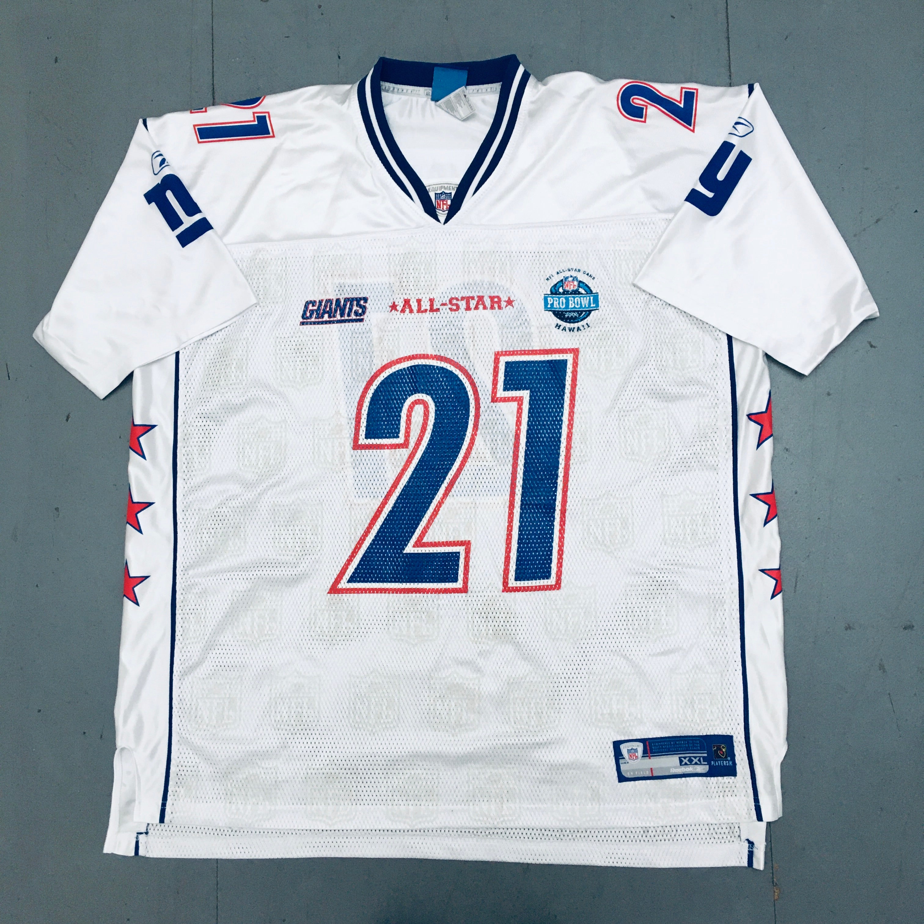 New York Giants Tiki Barber 2006 Pro Bowl Jersey - XXL Size NFL Football Fan Gear for Game Day & Sports Memorabilia Collectors