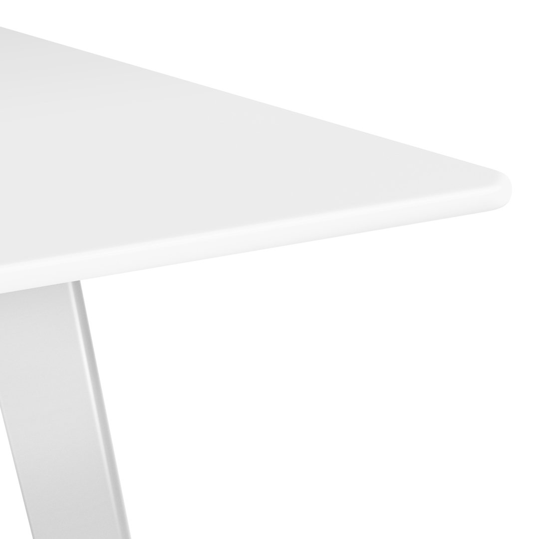 Modern Rectangular JW Dining Table - Solid Wood Kitchen Table for 6-8 People - Perfect for Family Dinners & Entertaining Guests