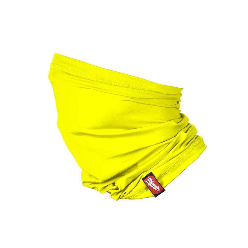 423HV High Visibility Multi-Functional Neck Gaiter - UV Protection, Moisture Wicking & Breathable for Outdoor Work, Cycling, Running & Winter Sports