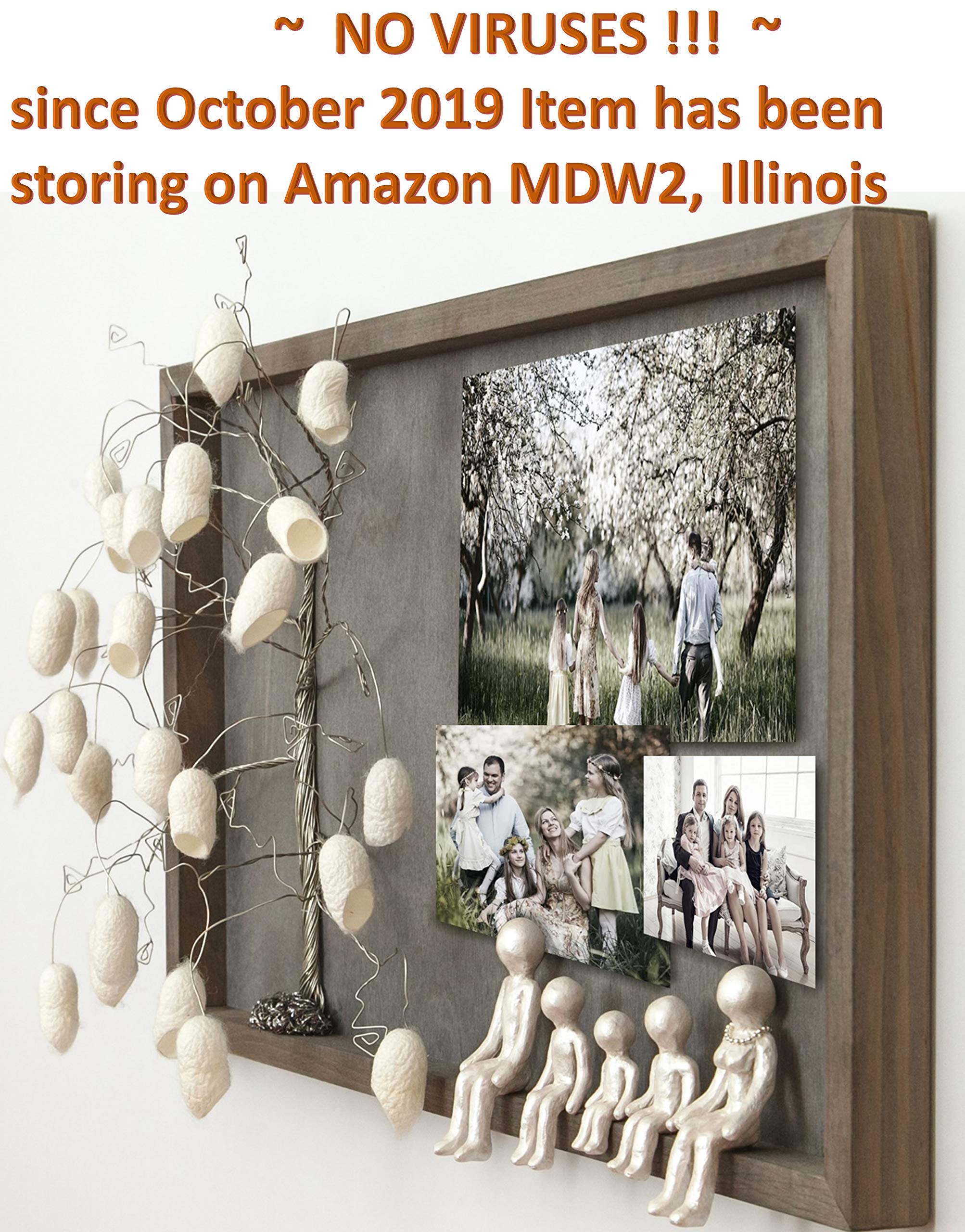 4th & 12th Anniversary Silk Gift Set for Couples - Personalized Wedding Family Tree Keepsake for Her, Him, In-Laws & Grandmother - Romantic 'I Love You More' Willow Design - Perfect for Anniversaries, Valentine's Day & Special Occasions