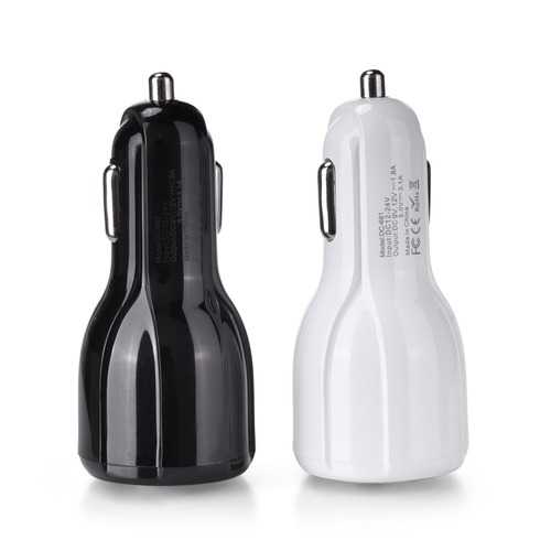 Bakeey QC 3.0 Fast Car Charger - Dual USB Port 5V/3A 9V/1.5A 12V Quick Charge for iPhone Samsung Android Phones - Perfect for Road Trips & Daily Commute