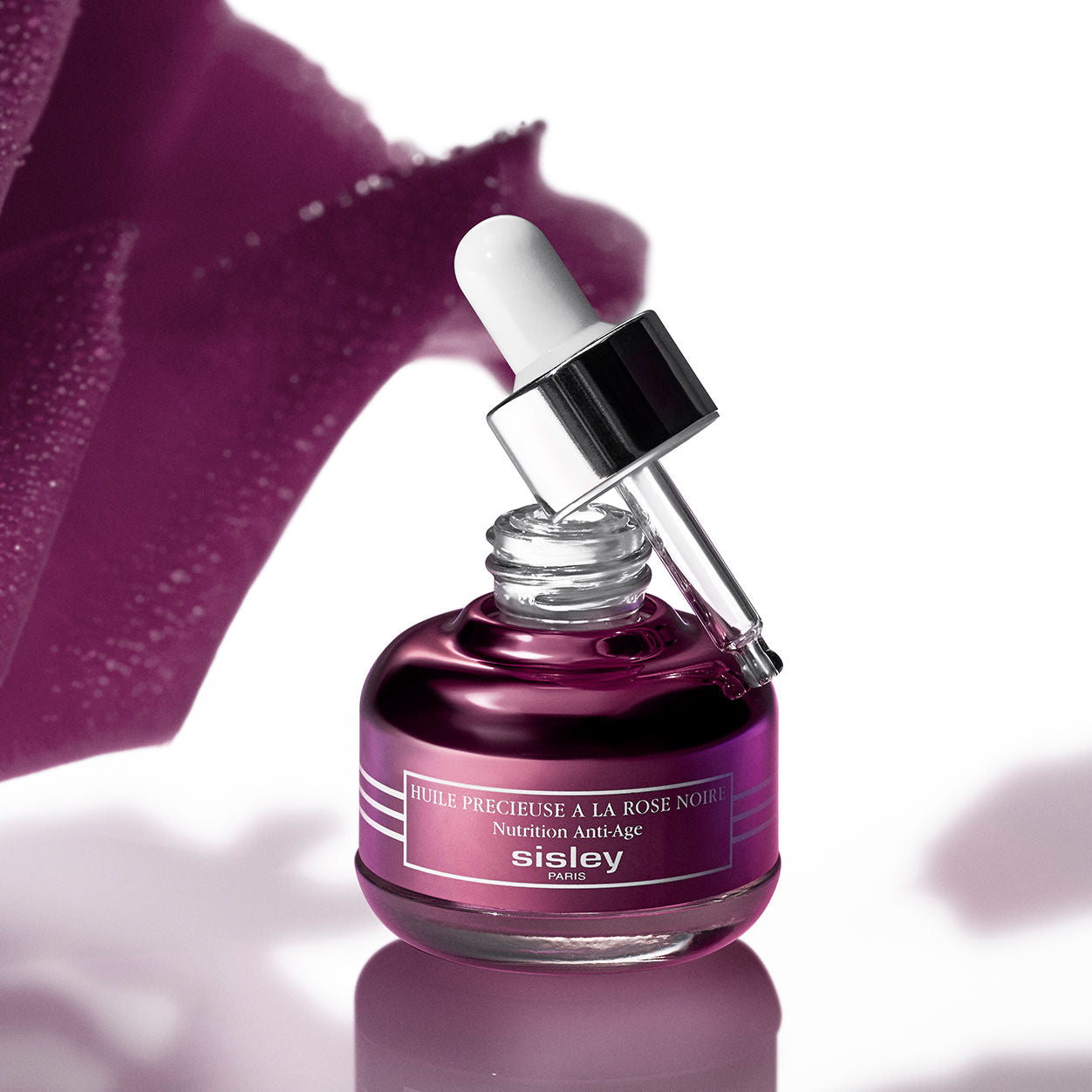 Black Rose Precious Face Oil - Organic Anti-Aging Facial Treatment for Glowing Skin | Perfect for Night Routine & Dry Skin Care