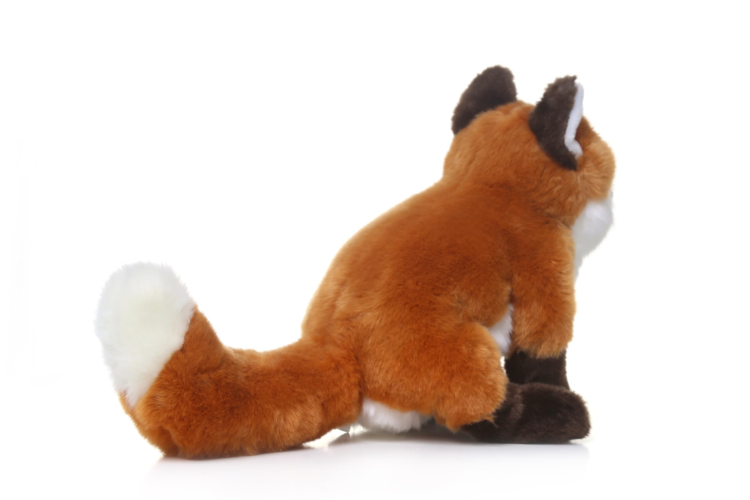 TAMMYFLYFLY 11-inch Red Fox Plush Toy - Soft Orange Fox Stuffed Animal Doll for Kids, Cute Cuddly Gift for Birthdays & Nursery Decor