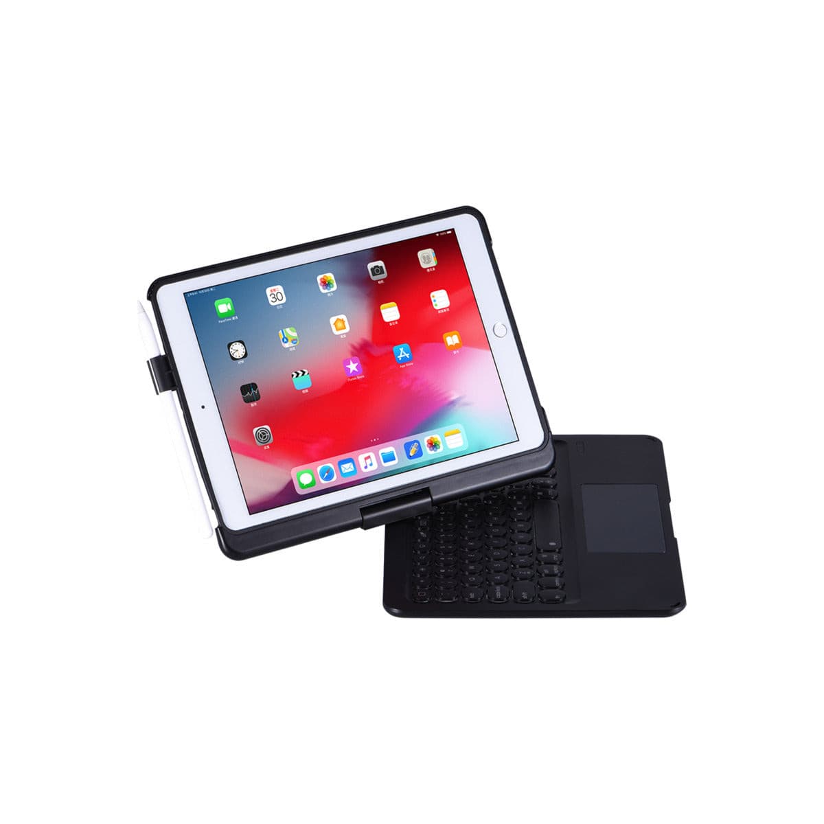 3sixT Apple Keyboard Case for iPad 10.2-inch (7th/8th/9th Generation) - Slim Protective Cover with Backlit Keys | Perfect for Work, Study & Travel