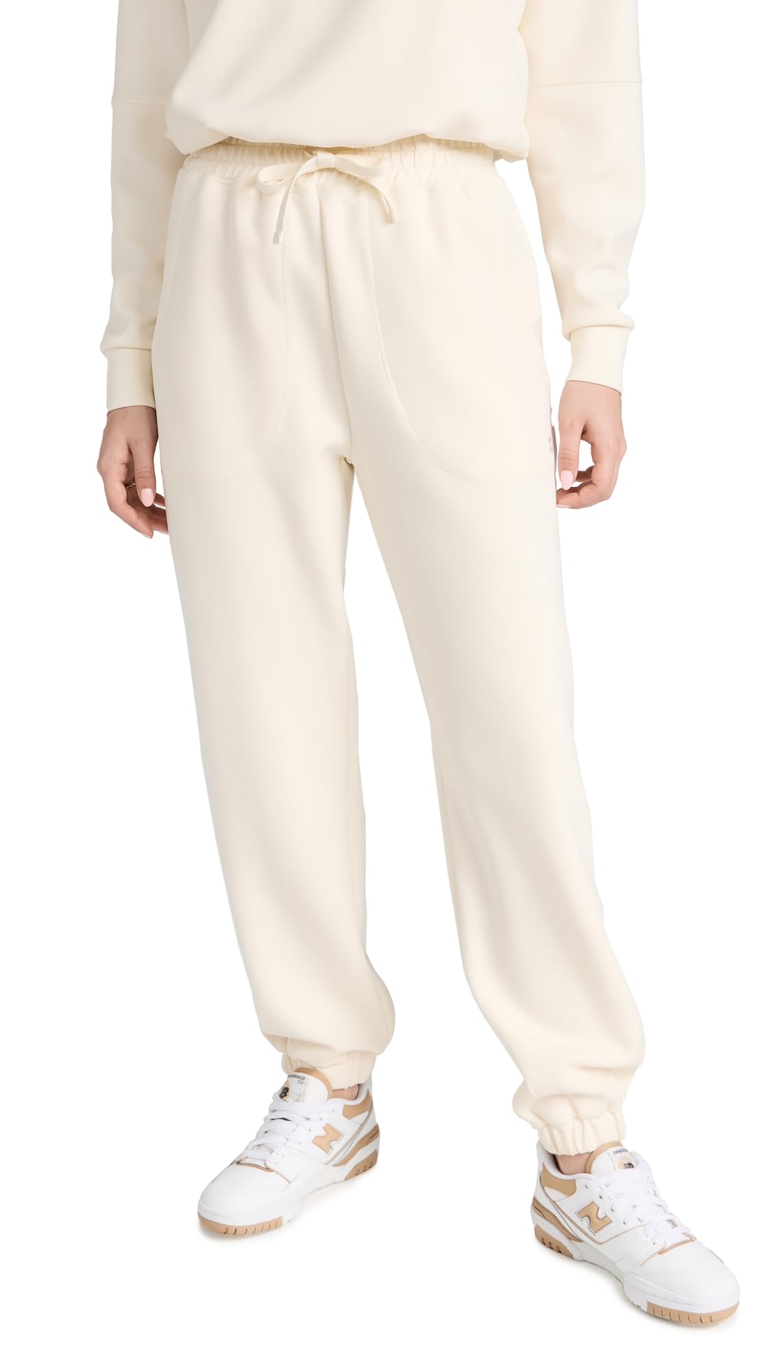 Sweaty Betty Women's Sand Wash Soft Casual Cuffed Jogger Pants - Comfortable Lounge & Workout Pants for Yoga, Running, Travel and Everyday Wear