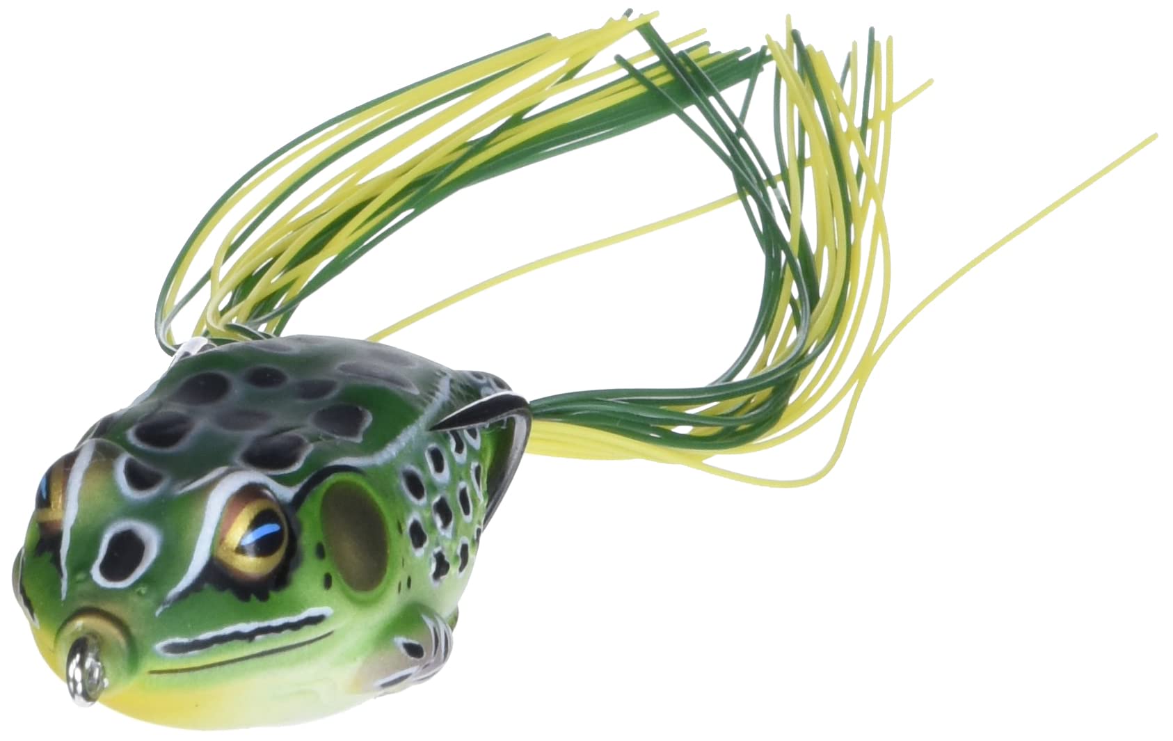 LiveTarget Hollow Body Frog - Topwater Bass Fishing Lure for Freshwater & Saltwater - Realistic Frog Bait for Weedless Frog Fishing in Ponds, Lakes, and Rivers