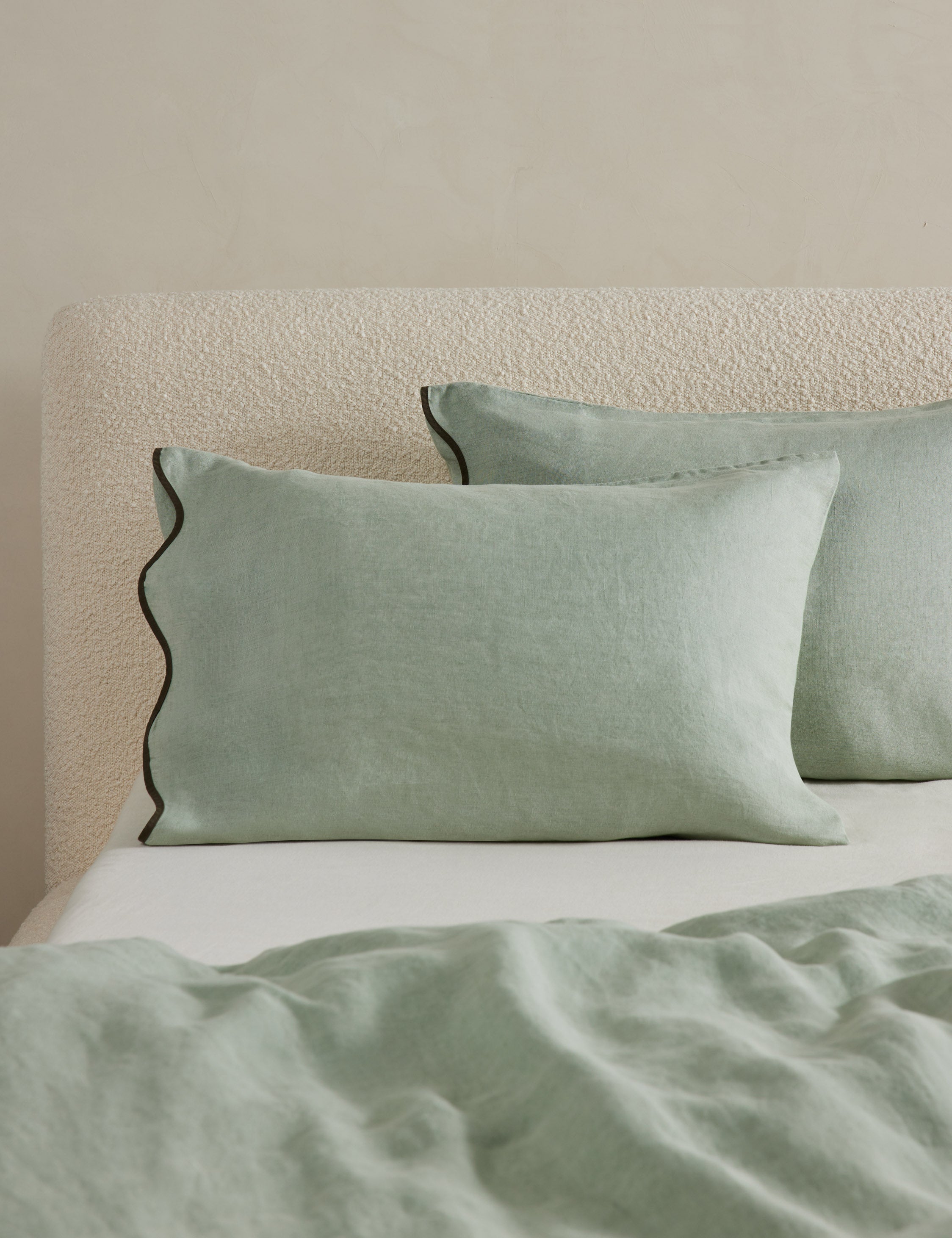 Essie Hemp Sham by Sarah Sherman Samuel - Organic Cotton Throw Pillow Cover for Boho Home Decor | Perfect for Living Room, Bedroom & Nursery