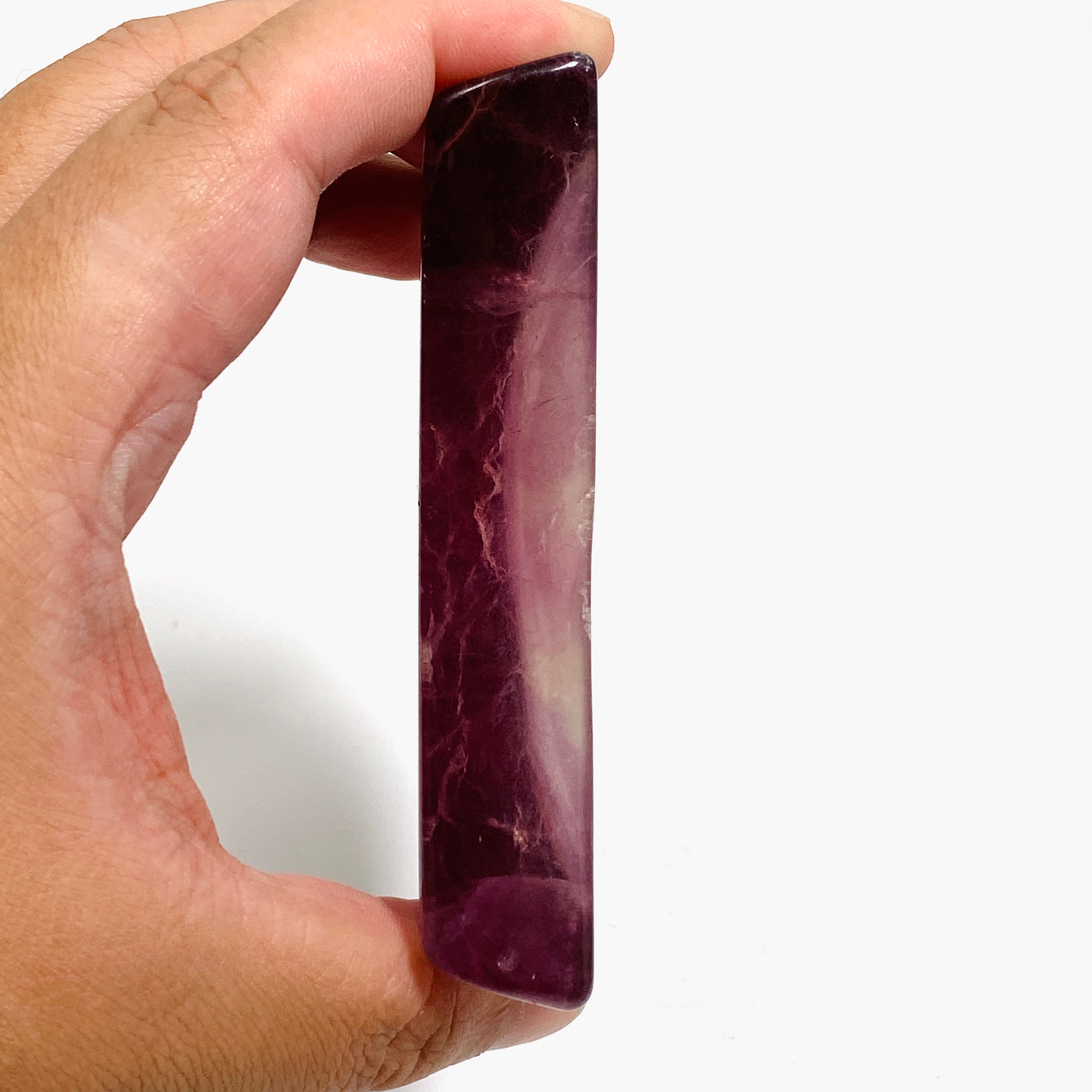 Fluorite Moon Bowl FMB 01 - Handmade Crystal Healing Bowl for Meditation, Yoga & Home Decor | Perfect for Spiritual Healing, Chakra Balancing & Positive Energy