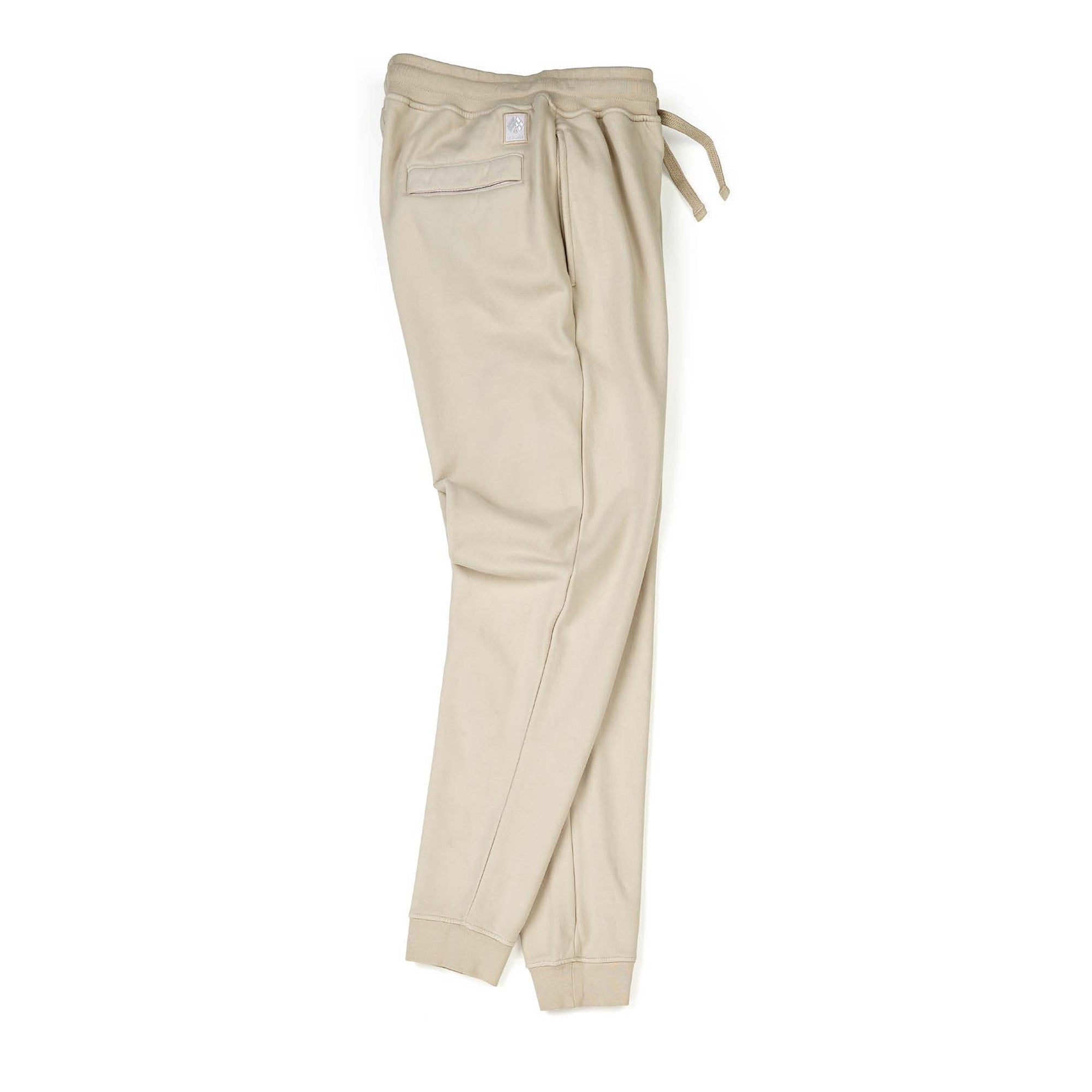 FRADI Women's Cotton Fleece Jogger Pants - Soft Casual Lounge Pants for Women, Elastic Waist Comfortable Sweatpants (Beige) | Perfect for Yoga, Running, Home Wear & Travel