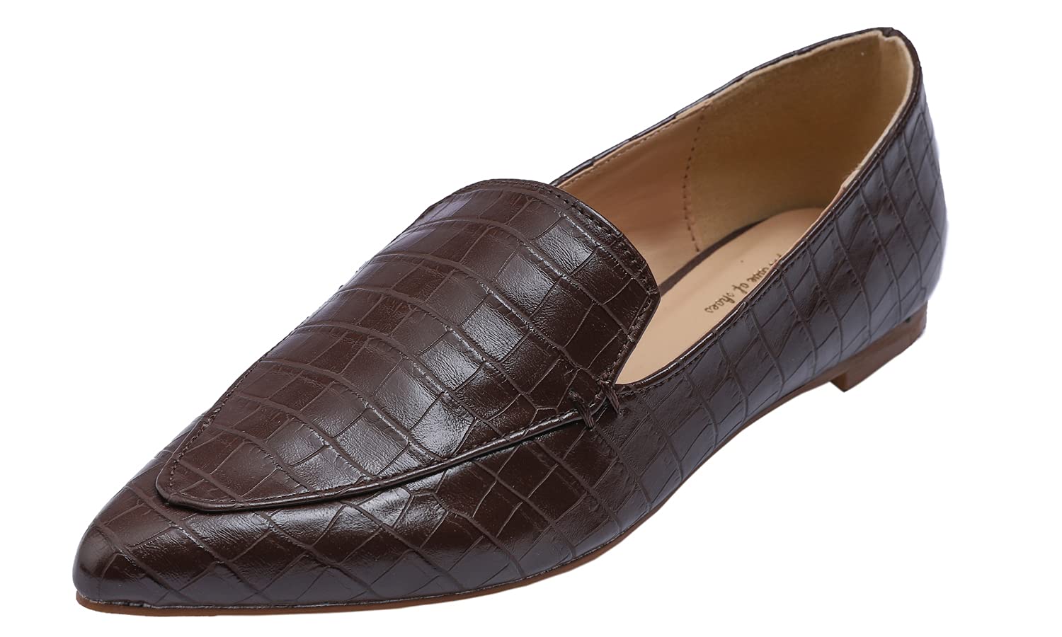 Feversole Women's Round Toe Lace-Up Ballet Flats - Breathable Crochet Comfort Shoes for Women | Perfect for Casual Wear, Office & Summer Outfits