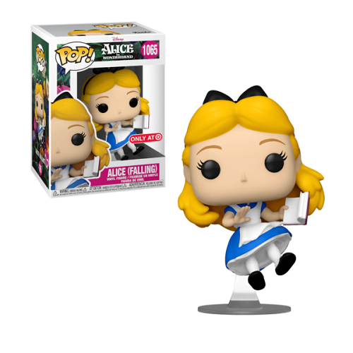 Funko Pop! Alice in Wonderland: Falling Alice Vinyl Figure #1065 – Collectible Toy for Disney Fans, Perfect for Display & Gifts