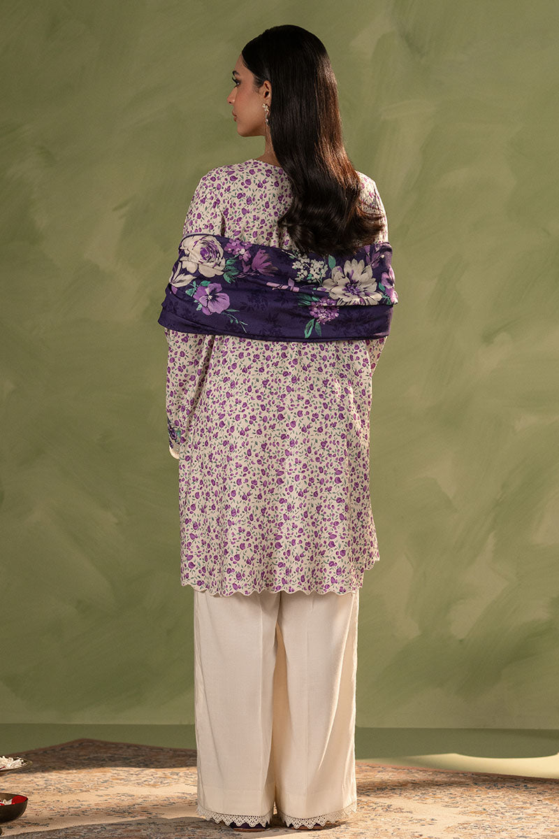 LAVENDER FRAME 3-Piece Printed Marina Suit Set | Floral Beach Cover-Up Outfit | Perfect for Vacation, Pool Party & Summer Getaways